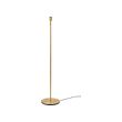 SKAFTET - Floor lamp base, brass-colour