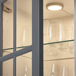 VÅTHULT iluminación armario/espejo LED, color de aluminio, 350 mm