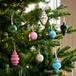 VINTERFINT - Tree ornament set of 32, bauble mixed shapes/mixed colours