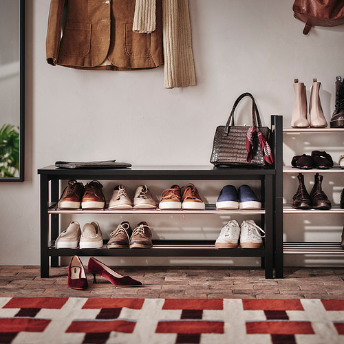 TJUSIG bench with shoe storage