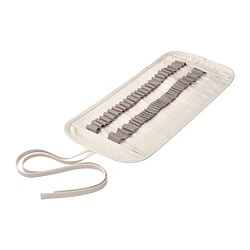 SOLFÅGEL - Tempat pensil gulung, krem