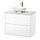 LERSJÖN/ÄNGSJÖN - wash-stnd w drawers/wash-basin/tap, high-gloss white/white marble effect, 82x49x79 cm | IKEA Indonesia - PE955816_S1