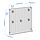 GREJIG wall grid with rail