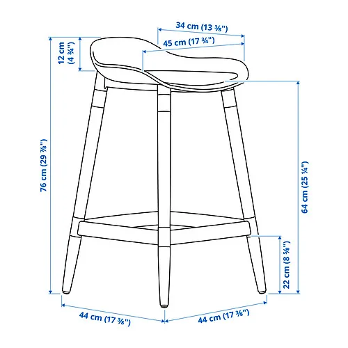 GRÖNSTA Measurement Illustration