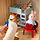 HUSET figur mainan dan rumah boneka