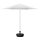 HÖGÖN - parasol with base, white/Grytö dark grey, 270 cm | IKEA Indonesia - PE712760_S1