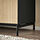 BOASTAD - sideboard, black/oak veneer, 161x52x75 cm | IKEA Indonesia - PE927403_S1