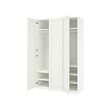 GULLABERG/PAX - Wardrobe combination, white/white, 150x60x236 cm