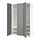 GULLABERG/PAX - wardrobe combination, white/grey, 150x60x236 cm | IKEA Indonesia - PE955986_S1