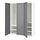 GULLABERG/PAX - wardrobe combination, white/grey, 150x60x201 cm | IKEA Indonesia - PE955985_S1