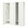 GULLABERG/PAX - wardrobe combination, white/white, 200x60x236 cm | IKEA Indonesia - PE956045_S1