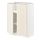 METOD - base cabinet with shelves/2 doors, white/Bodbyn off-white, 60x37x80 cm | IKEA Indonesia - PE809231_S1