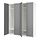 GULLABERG/PAX - wardrobe combination, white/grey, 200x60x236 cm | IKEA Indonesia - PE956047_S1