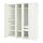 GULLABERG/PAX - wardrobe combination, white/white, 200x60x236 cm | IKEA Indonesia - PE956078_S1