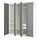 GULLABERG/PAX - wardrobe combination, white/grey, 200x60x236 cm | IKEA Indonesia - PE956083_S1