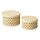 SNÖPLOG - basket with lid set of 2, poplar | IKEA Indonesia - PE927458_S1