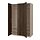 PAX/STORKLINTA - wardrobe combination, grey-beige/dark brown stained oak effect, 150x60x236 cm | IKEA Indonesia - PE956133_S1