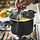 HEMLAGAD - pot with lid, non-stick coating black, 3 l | IKEA Indonesia - PE956230_S1