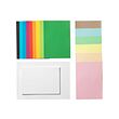 MÅLA - Kertas, warna campuran/ukuran campuran
