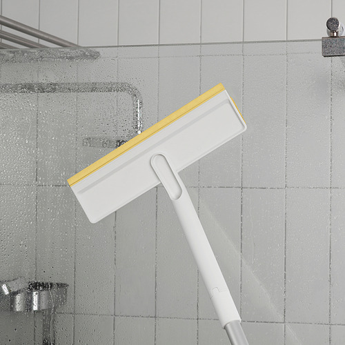 PEPPRIG 2-in 1 squeegee/microfibre pad