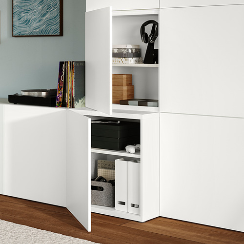 BESTÅ storage combination with doors