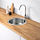 BOHOLMEN - single-bowl inset sink, stainless steel, 45 cm | IKEA Indonesia - PE604965_S1