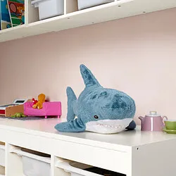 BLÅHAJ - Boneka, bayi hiu, 55 cm