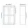 HAVSTA - glass-door cabinet, white, 81x35x123 cm | IKEA Indonesia - PE753597_S1