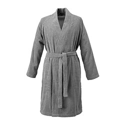 ROCKÅN - Jubah mandi, abu-abu, L/XL