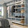 ELVARLI - kombinasi lemari pakaian, putih, 303x51x222-350 cm | IKEA Indonesia - PE927710_S1
