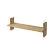 KLAVRESTRÖM - Wall shelf, oak, 60x20 cm
