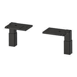ENHET - Legs f cabinet, anthracite, 7.0 cm