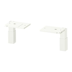 ENHET - Legs f cabinet, white, 7.0 cm