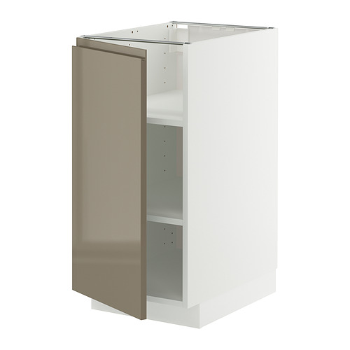 METOD base cabinet with shelves