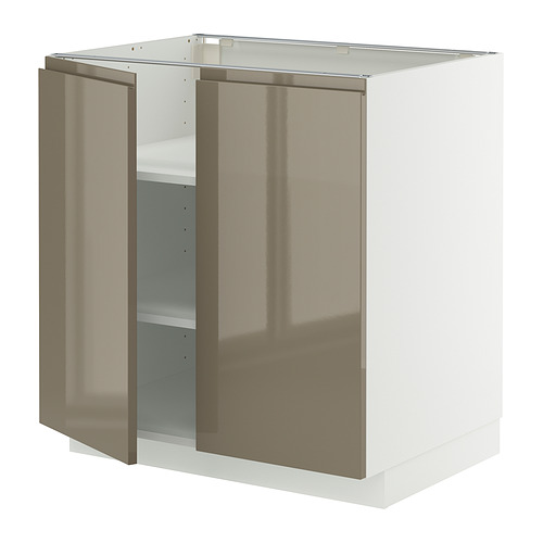 METOD kabinet dasar dg rak/2 pintu