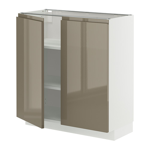 METOD kabinet dasar dg rak/2 pintu