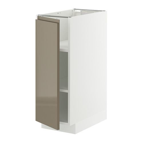 METOD base cabinet with shelves
