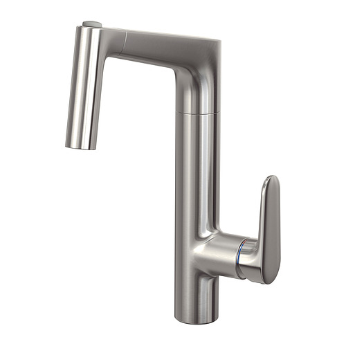 MAJSJÖN kitchen mixer tap pull out w spray
