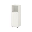 EKET - Cabinet combination with feet, white, 35x35x107 cm
