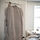 RÅGODLING - sarung pakaian, tekstil garis-garis/krem antrasit | IKEA Indonesia - PE927856_S1