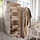 RÅGODLING - hanging storage w 4 compartments, textile/beige, 36x45x92 cm | IKEA Indonesia - PE927861_S1