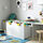 SMÅSTAD - bangku dengan penyimpanan mainan, putih/ungu, 90x52x48 cm | IKEA Indonesia - PE927910_S1