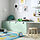 SMÅSTAD - bangku dengan penyimpanan mainan, putih/hijau muda, 90x52x48 cm | IKEA Indonesia - PE927915_S1