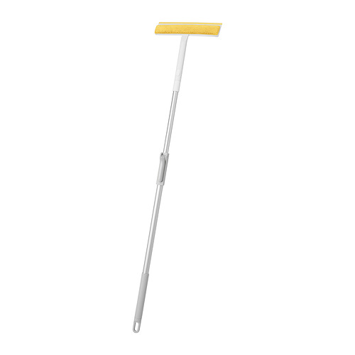 PEPPRIG 2-in 1 squeegee/microfibre pad