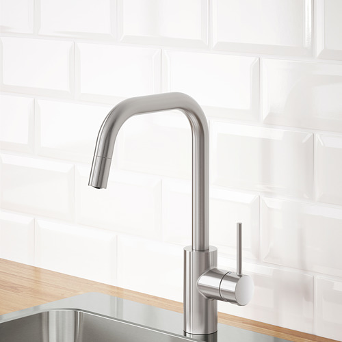 ÄLMAREN keran mixer dapur dg cerat tarik