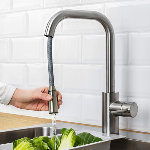 ÄLMAREN keran mixer dapur dg cerat tarik