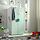 PLATSA/SMÅSTAD - wardrobe, white light green/with 3 shelves, 60x57x123 cm | IKEA Indonesia - PE928275_S1