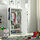 PLATSA/SMÅSTAD - lemari pakaian, putih/hijau muda, 60x42x123 cm | IKEA Indonesia - PE928296_S1