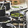 HEMLAGAD - set 6 unit peralatan memasak, lapisan anti lengket hitam | IKEA Indonesia - PE957152_S1