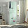 PLATSA/SMÅSTAD - lemari pakaian, putih hijau muda/dengan 2 rel pakaian, 60x42x181 cm | IKEA Indonesia - PE928320_S1
